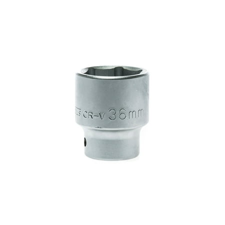 6 Point Regular Socket - Teng Tools 36mm 3/4 Inch Drive 6 Point Regular Metric Socket - M3405366-C