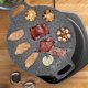 thumbnail image 5 of 13.4-inch Korean BBQ grill pan, aluminum, non-stick, 5 of 5