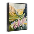 thumbnail image 2 of Stupell Industries Modern Waterfall and Valley in Bloom Black Framed Giclee Art, 11 x 14, by The Prints Vibe, 2 of 8