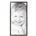 thumbnail image 2 of ArtToFrames 23" x 47" Cimarron Walnut Silver Picture Frame, 23x47 inch Silver Wood Poster Frame (WOM-5223),  Pack, 2 of 7