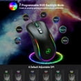 thumbnail image 3 of New 104 Key RGB Luminous Mechanical Keyboard And Mouse Set Supports Macro Programming Game Mouse 6400dpi, 3 of 12