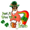 thumbnail image 3 of CafePress - Wee Bit Irish Rat Terrier Women's Light Pajama - Women's Short Sleeve Print T-Shirt and Pants Light Cotton Pajama Set, 3 of 7