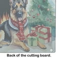 thumbnail image 5 of German Shepherd Cozy Christmas Glass Cutting Board Large 12 in x 15 in, 5 of 5