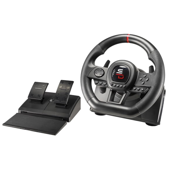 Volante de carreras SUBSONIC SV650 con pedales y levas para Xbox y PC