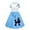 Light Blue, variant on MEZZALL Girls 1950s Kids Poodle Dress Sundress Retro Dresses, Blue, 18-24 Months