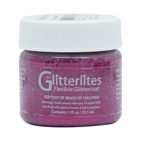 UPC: 0086366732335 | Angelus® Flexible Glittercoat  Razzberry