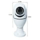 thumbnail image 3 of Teissuly E27 360° Light Bulb Camera, 2.4GHz & 5G WiFi Security Cameras Wireless, 1080p Night Vision Home Security, Indoor Video Surveillance System, Motion Sensor Detection, Two-Way Audio-Talk, 3 of 9