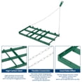 thumbnail image 1 of EDTara Tow Behind Drag Harrow, 4ft Landscape Rake With Adjustable Bars and 72 Inch Chain, Heavy Duty Driveway Grader for Use With Atv, Utv, Garden Tractor or Mower, Perfect for Soil and Gravel, 1 of 7