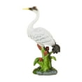thumbnail image 1 of Estatua de grúa, figura de animal, adorno decorativo, escultura de jardín, decoración de patio, césped, patio, estanque, sala de estar al aire libre 13x65x26 cm, 1 of 8