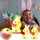 thumbnail image 1 of Fiudx Luz de Noche de Conejito de Pascua, Bonito Diseño de Esmalte, Cálido Brillo Amarillo, Suave Efecto Luminoso, Decoración para Dormitorio o Mesita de Noche, Acogedor Compañero para Todas Las Edad, 1 of 5