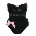 thumbnail image 1 of Newborn Baby Rompers Sleeve Dress Short Lace Photography Props Letter Infant Jumpsuits, 1 of 6