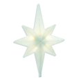 thumbnail image 2 of Brite Star 14.5" Warm White Winter Frost LED Bethlehem Star Christmas Tree Topper - Clear Lights, 2 of 3