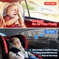 thumbnail image 2 of PEMOTech Car Window Shade, 2 Pack Side Car Window Sun Shades for Camping,UV Protection Breathable Mesh Baby Window Covers, Window Screen Universal Fit Most(98%) of Cars－Block 99% UV Rays－2 Pack, 2 of 11