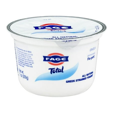 Fage Total Greek Yogurt 7 oz -Pre-Order (Best Tasting Greek Yogurt)