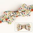 thumbnail image 5 of Didog Soft Floral Pet Dog Cat Collars with Cute Detachable Bow Tie Adjustable Fit for Small Medium Large Breeds, 5 of 12