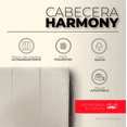 thumbnail image 2 of Cabecera Matrimonial terciopelo 4 en 1. Harmony RA, Atlas del Descanso Natural, 2 of 5