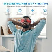RENPHO Heated Eye Massager Ture View Adaptive Temple Massage for Eye Relax, Improve Eye Blood Circulation