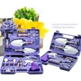 thumbnail image 2 of JikouIivo Garden Tool Set 10pcs - Gardening Hand Tools - Garden Kit, Tool Box Set for Yard or Indoor Gardening - Small Garden Planting Tools - Garden Essentials - Gift for Garden Lovers, 2 of 7