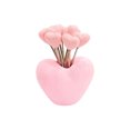 thumbnail image 2 of QTOCIO Home Love Handle Stainless Steel Fruit Fork Fruit Sign Kitchen Cute Cake Fruit Two Toothed Fork Fruit Fork, 2 of 6
