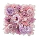 thumbnail image 5 of Panel Floral de Seda Perfecl 13,78 pulgadas x 13,78 pulgadas Púrpura claro, 5 of 8