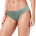 thumbnail image 2 of GHSOHS Womens Underwear Panties Period Panties Womens Thong Body Shaping High Waist Abdominal Pants Postpartum Lifting Panties Breathable Bottoming Underwear Solid Boyshorts Green Thongs No ,S, 2 of 5