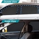 thumbnail image 5 of 4 Uds. Parasoles Magnéticos para Ventana Lateral de Coche, IC ICLOVER Parasoles para Ventanas Delanteras y Traseras, Cortinas de Privacidad, Protector Solar para Ventana de Coche para Bebé, Protección Solar 100%, 5 of 9