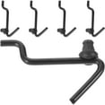 thumbnail image 3 of MLINS  5 Pcs Home Pegboard Hook Hooks for Hanging Tools Shelving J Tags Black, 3 of 8