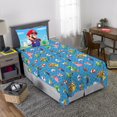 thumbnail image 4 of Ensemble de drap simple Super Mario "All The Players" (3 pcs), 4 of 7