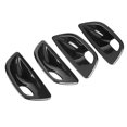 thumbnail image 1 of Nikou Cubierta for el tazón de la puerta - 4 piezas de fibra de carbono, estilo ABS, manija de la puerta interior Cubierta del tazón for B-MW 5 Series F10 2011-2016, 1 of 5