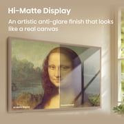 Hisense 75-Inch Class QLED 4K S7N CanvasTV Series Dolby Vision HDR Google Smart TV (75S7N) - 144Hz, Art Mode, Anti-Glare Panel, Hi-Matte Display, UltraSlim Wall Mount & Frame Included