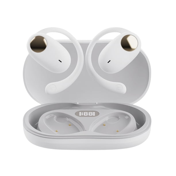 Auriculares Inalámbricos Bluetooth Auriculares Inalámbricos Bluetooth con una Vida Útil de la Batería de 5.3, Gancho de Oído de Baja Potencia Auriculares Bluetooth Auriculares Inalámbricos Bluetooth