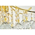thumbnail image 4 of Toureg 3 light Gold Flush Mount Clear Royal Cut Crystal, 4 of 6