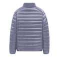 thumbnail image 5 of Men's Winter Large Size Cotton-padded Jacket with Hooded Loose Light Design for Cold Weather Outings, Daily Casual Wear, and Holiday Season Activities,Light Gray,L, 5 of 5