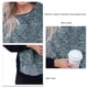 thumbnail image 5 of Blusa de Manga Larga Azul Oscuro para Mujer Levamdar Talla M Cuello Redondo de Felpa, 5 of 6
