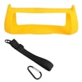 thumbnail image 4 of Inteprter Funda de altavoz Funda de silicona Funda de almacenamiento inalámbrica a prueba de golpes Funda a prueba de polvo Reemplazo para Charge 5 Cubiertas para muebles de jardín Amarillo Inteprter HA039476-01, 4 of 6