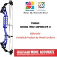thumbnail image 2 of Sanlida Archery 37" Hero 10 Ⅱ Flagship Top of The Line Target Compound Bow Kit with Accessories for Competition&Professional Archers, 40-50&50-60Lbs, Draw Length 24"-31.5",Limited Life-time Warranty, 2 of 6