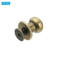 thumbnail image 3 of 8mm Studs for Clothing, 50 Sets Studs and Spikes Leather Rivets Screw Studs Posts for Leather Crafts, Bronze, 3 of 6