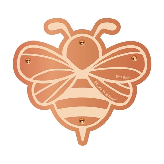 Copper Bird Bath Cleaner Disc, Durable Copper Material, Easy to Use, Chemical-Free, Suitable for All Bird Baths, Long-Lasting Water Treatment Accessory