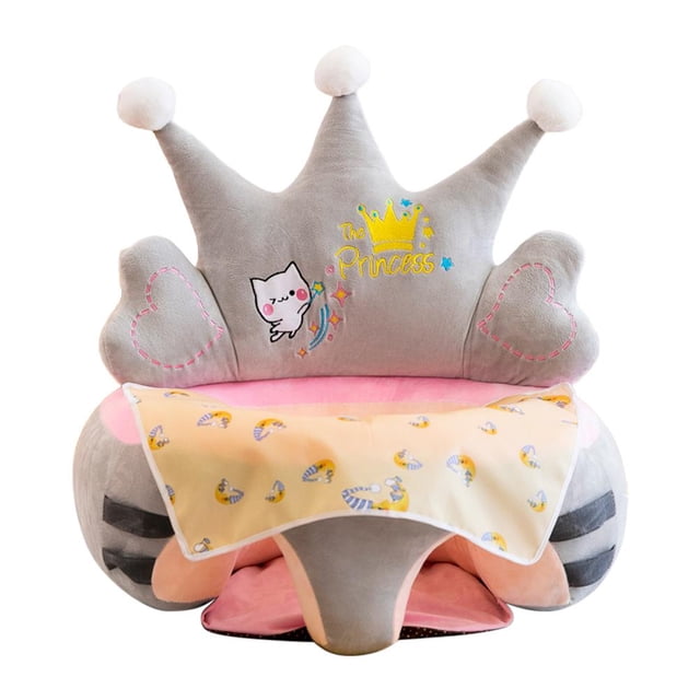 Silla De Asiento De Bebé, Juguetes De Peluche Flexibles De Dibujos Animados Multifuncionales, Juguete De Felpa Lavable Cómodo Para Niños Pequeños, Hogar, Dormitorio Y Sala De Estar matsuzay BA001435-03
