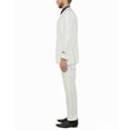 thumbnail image 5 of Mens Suit Two Piece Solid Notch Lapel Set With Free Matching Vest, 5 of 5