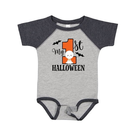 

Inktastic First Halloween Baby Outfit Gift Baby Boy or Baby Girl Bodysuit