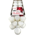 thumbnail image 4 of Hyoola, 10 Hour European Made Unscented Jumbo Tealight Candles - White (32 Pack), 4 of 8