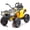 12V Yellow, variant on Okybaby 24V Kids Ride on Electric ATV with Realistic Off-Road Design, 2WD, Dual Motors, Electric Kids Ride on Toy Cars with MP3, LED Lights for Kids Aged 3+,Yellow