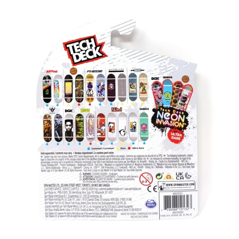 その他 TECH DECK Tech Deck Maxallure Skateboards Rare 2021 Series Silver Foil
