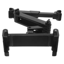 LULULION Backseat Phone Holder Adjustment Plastic Black For Car Rides 1Pack