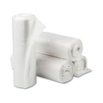 Inteplast Group Commercial Trash Bags, Perforated Roll, 10gal, 24 x 24, Natural, 1000/Carton