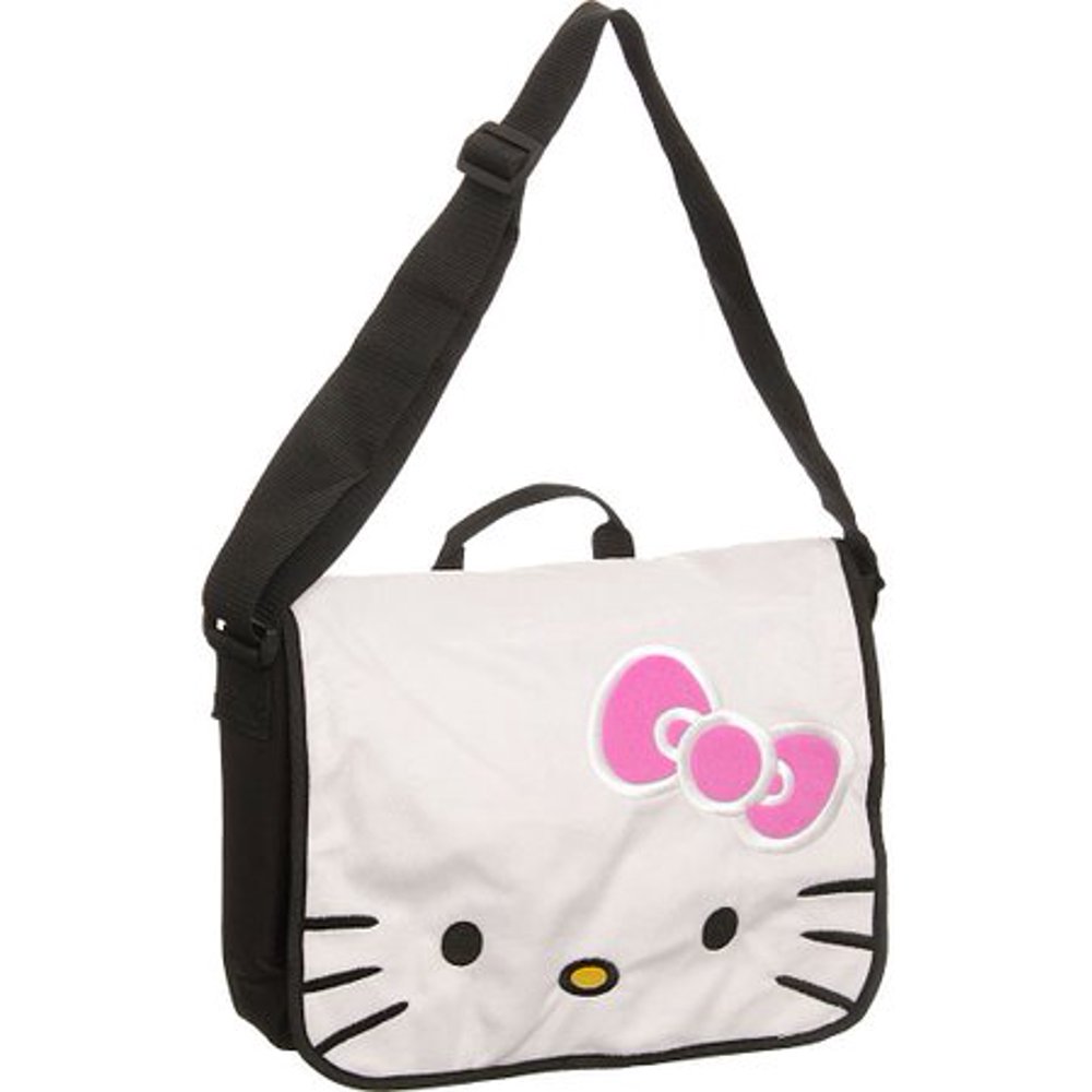 Hello Kitty Messenger Bag Hello Kitty HK Face School Bag New
