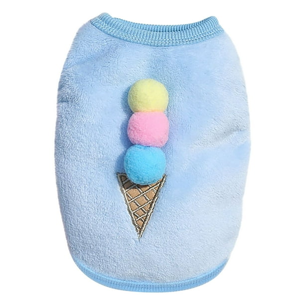 XWSHYW Suministros para Mascotas para Perros Lindo Perro Cachorro Ropa Suéter Pequeño Cachorro Camisa Suave Mascota