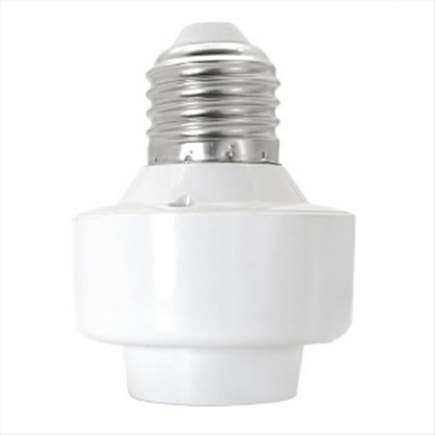 Portalámparas Inteligente Wifi E26 E27 Sin Cables, Control Remoto por Aplicación, Temporizador, Compatible con , Home Controles por Voz