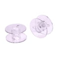 thumbnail image 2 of Bobinas Vacías Transparentes De Plástico Universal De 50 Piezas Para Máquina De Coser, 2 of 9